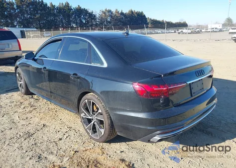 2020 Audi A4 Premium Plus 45 Tfsi Quattro S Tronic из США, поврежденный, VIN WAUENAF41LA042504